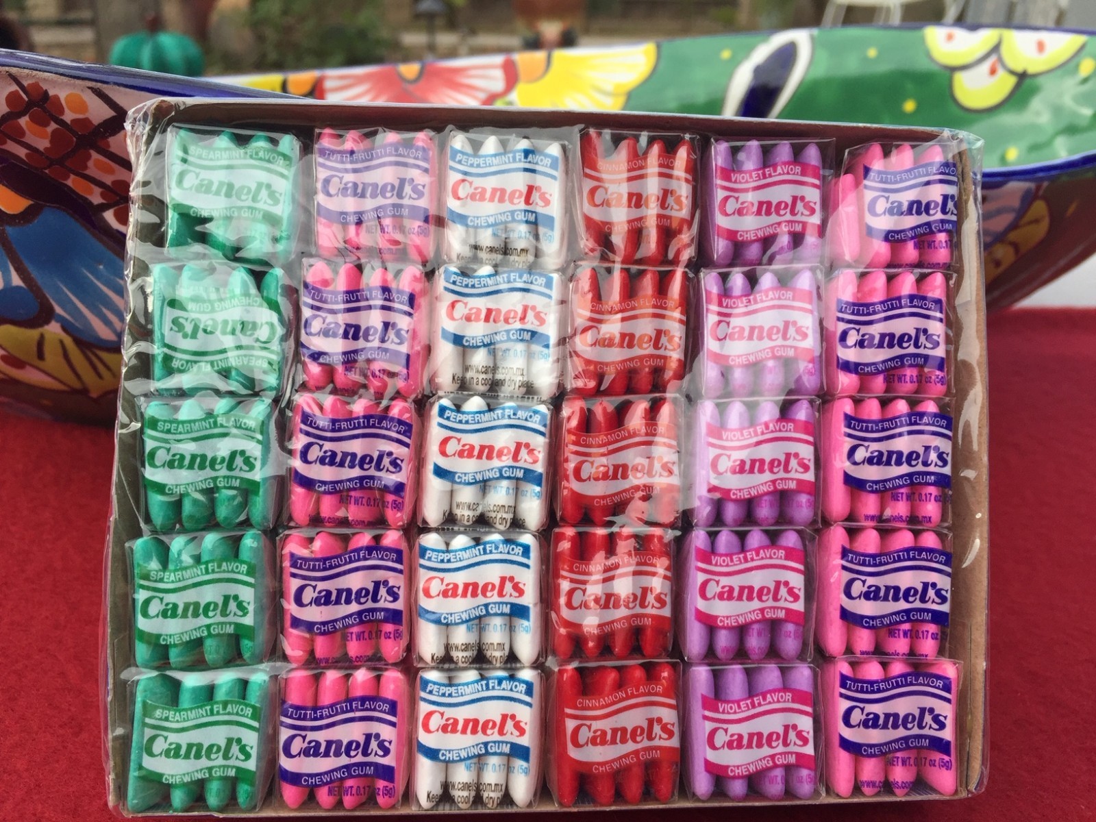 MEXICAN CANDY – CANEL’S CHEWING GUM (GOMA DE MASCAR) 60 PCS