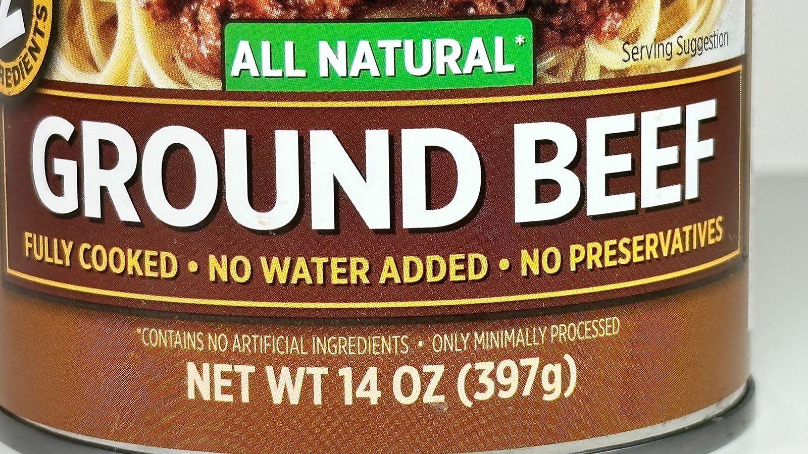 6 Canned Ground Beef 🇺🇸 USA Made Keystone Meat 14 Oz Ex 10/2029 Emergency Food