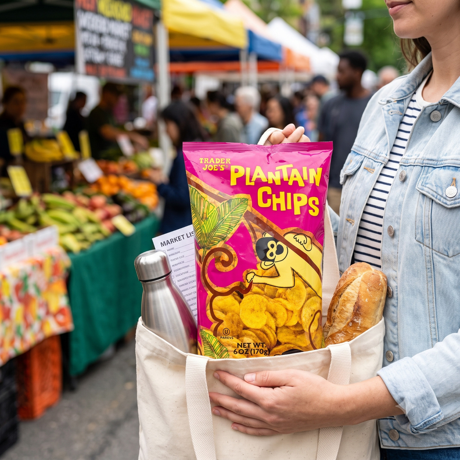 2 Pack Trader Joe’s Plantain Chips 6oz