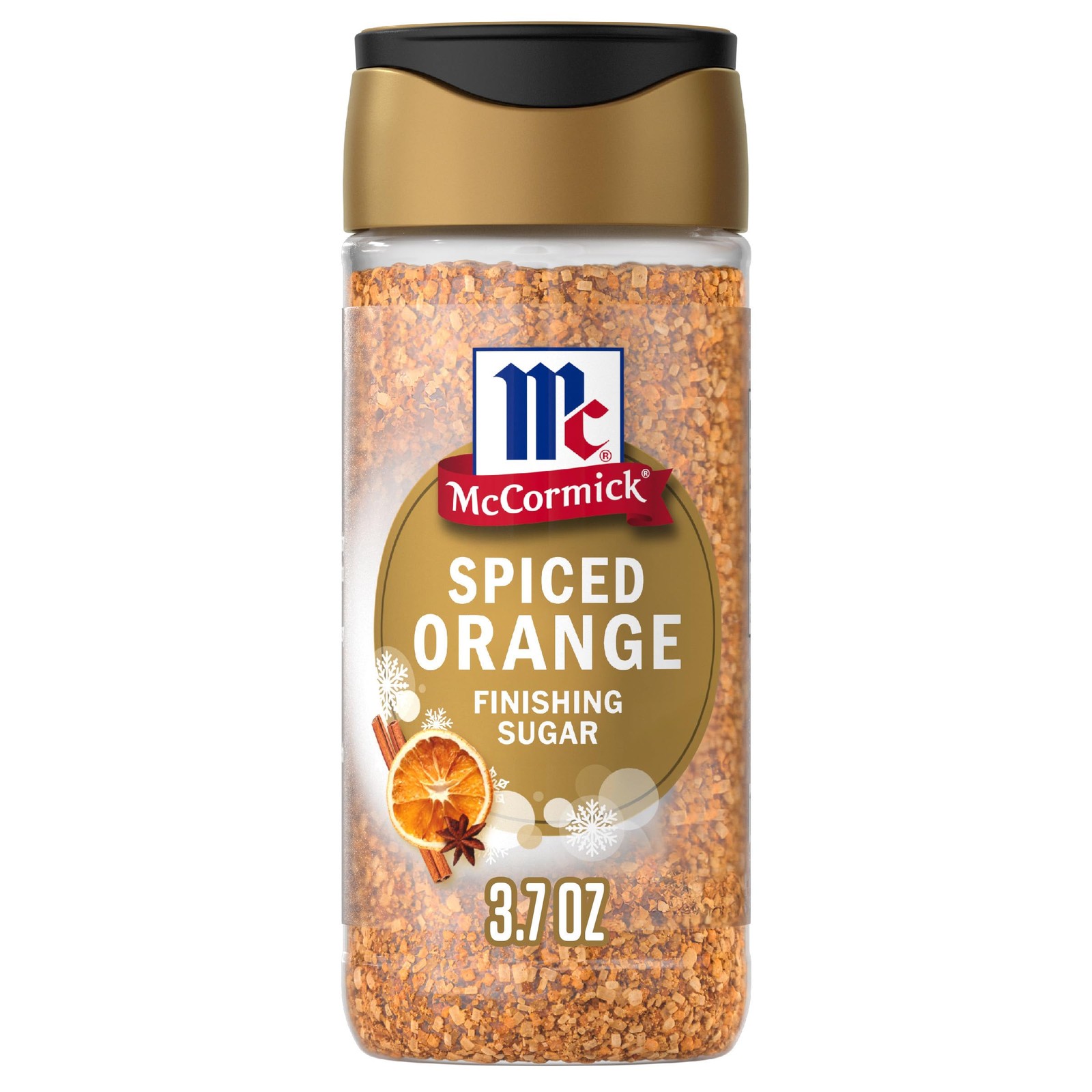 McCormick Finishing Sugar, Spiced Orange, Limited 3.7 Ounce (Pack of 1)