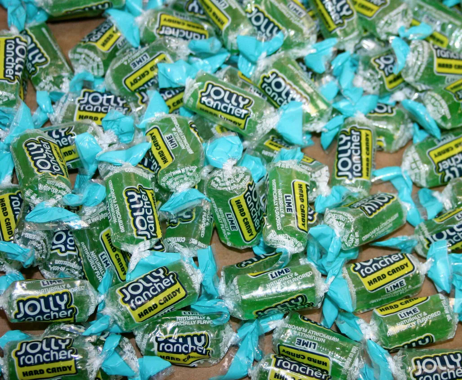 Jolly Rancher LIME 4 lbs. hard candy ~ FOUR Pounds (64 ounces) Candy