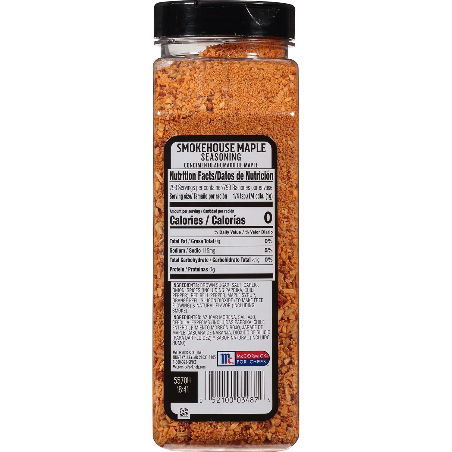 28 oz Smokehouse Maple Seasoning – Perfect BBQ Flavor for Meats & Veggies