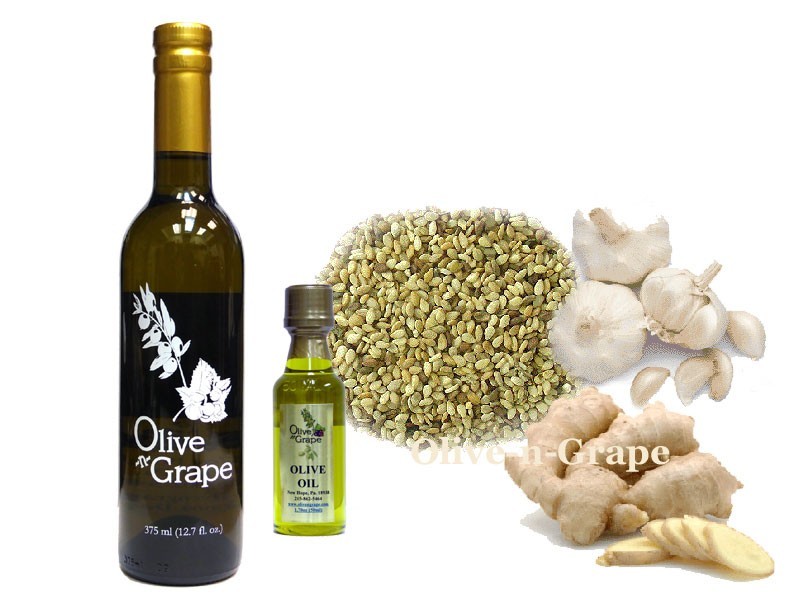 Toasted Sesame Oil with Garlic & Ginger