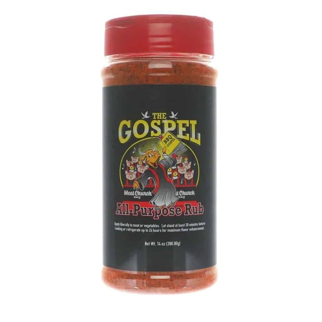 Meat Church The Gospel All Purpose BBQ Rub 14 Ounce Seasoning Pack