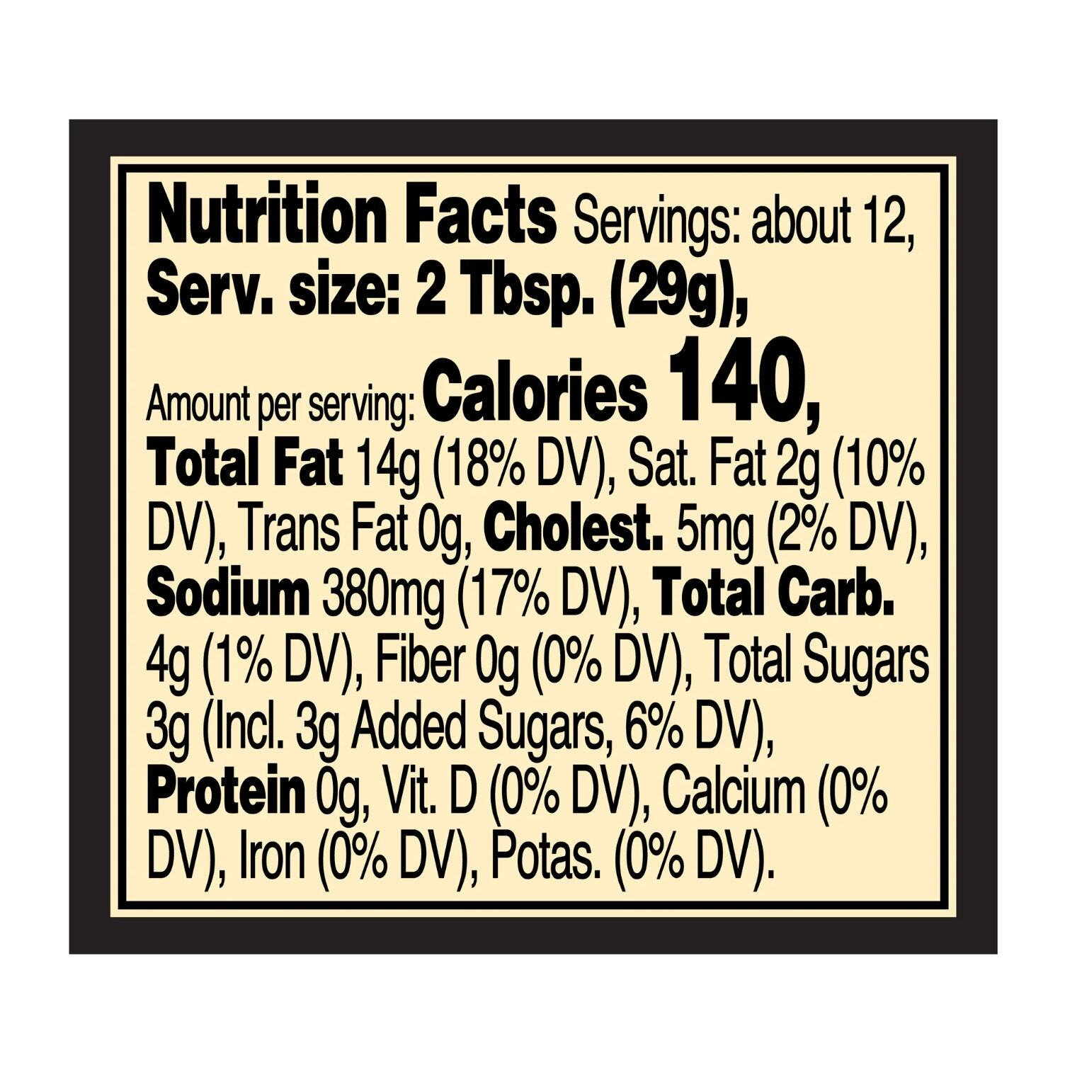 2pk Great Value Chicken Finger Dipping Sauce 12oz (Raising Canes Dupe – Tik Tok)