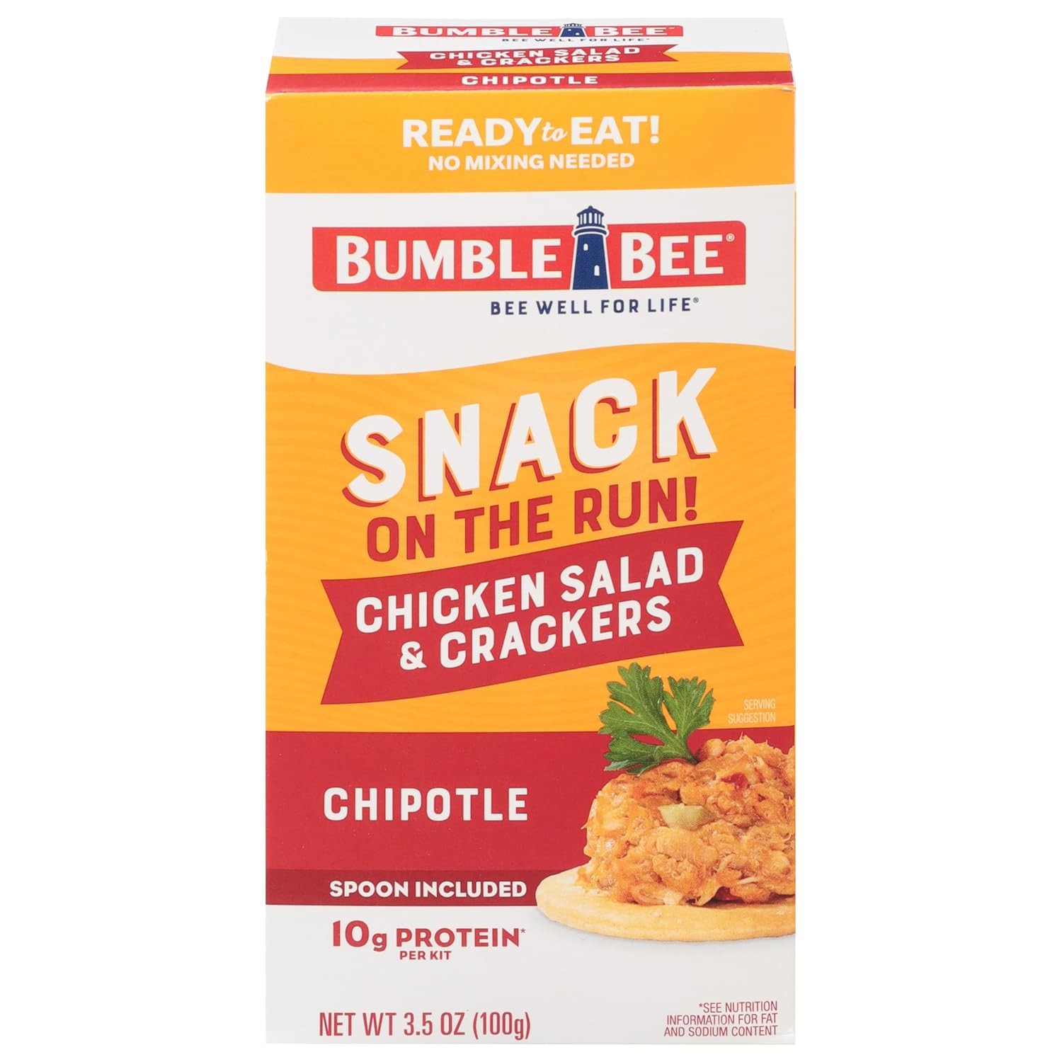 Bumble Bee Snack On The Run Chipotle Chicken Salad Crackers