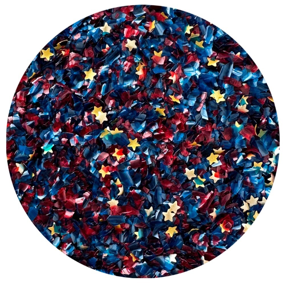 Edible Glitter Wonder Woman ,Cake Sparkles food decorating 1/4 oz OH SWEET ART