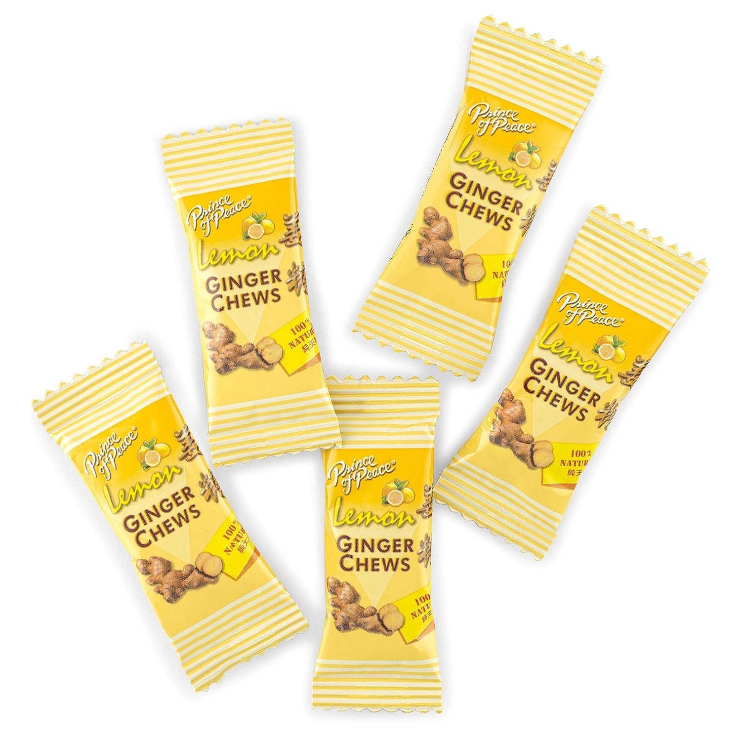 Prince of Peace Ginger Chews all flavors, 1 lb. – Candied Ginger – Natural Candy