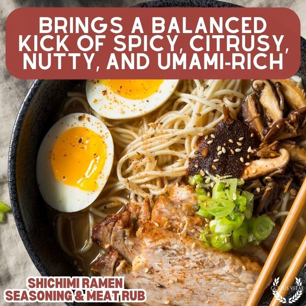 Shichimi Ramen Seasoning – Small Batch Gourmet in Magnetic Storage Tin