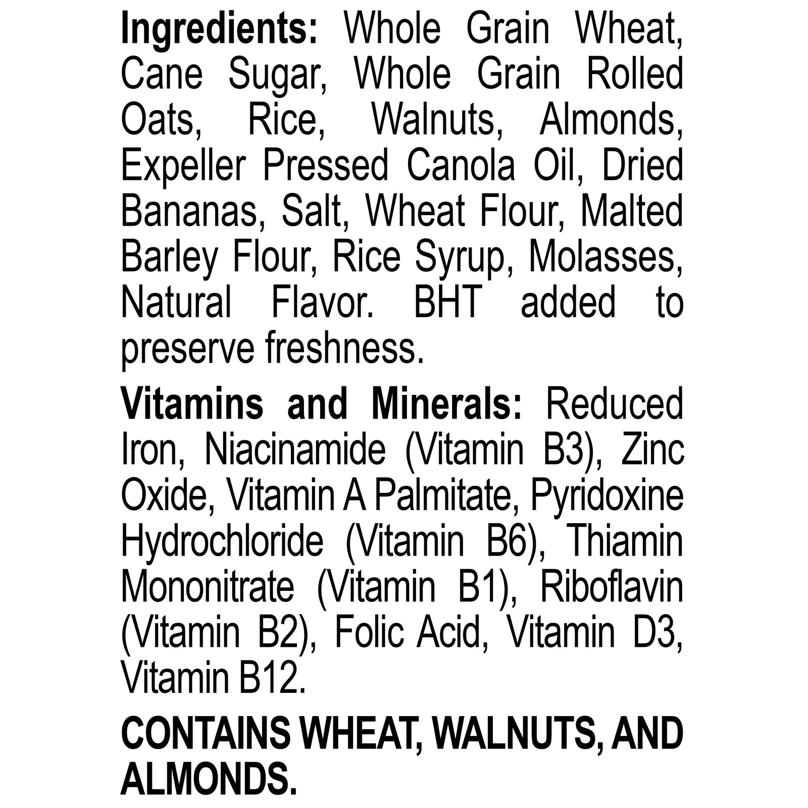 Post Great Grains Banana Nut Crunch Breakfast Cereal, 18 Ounce (Pack of 3)