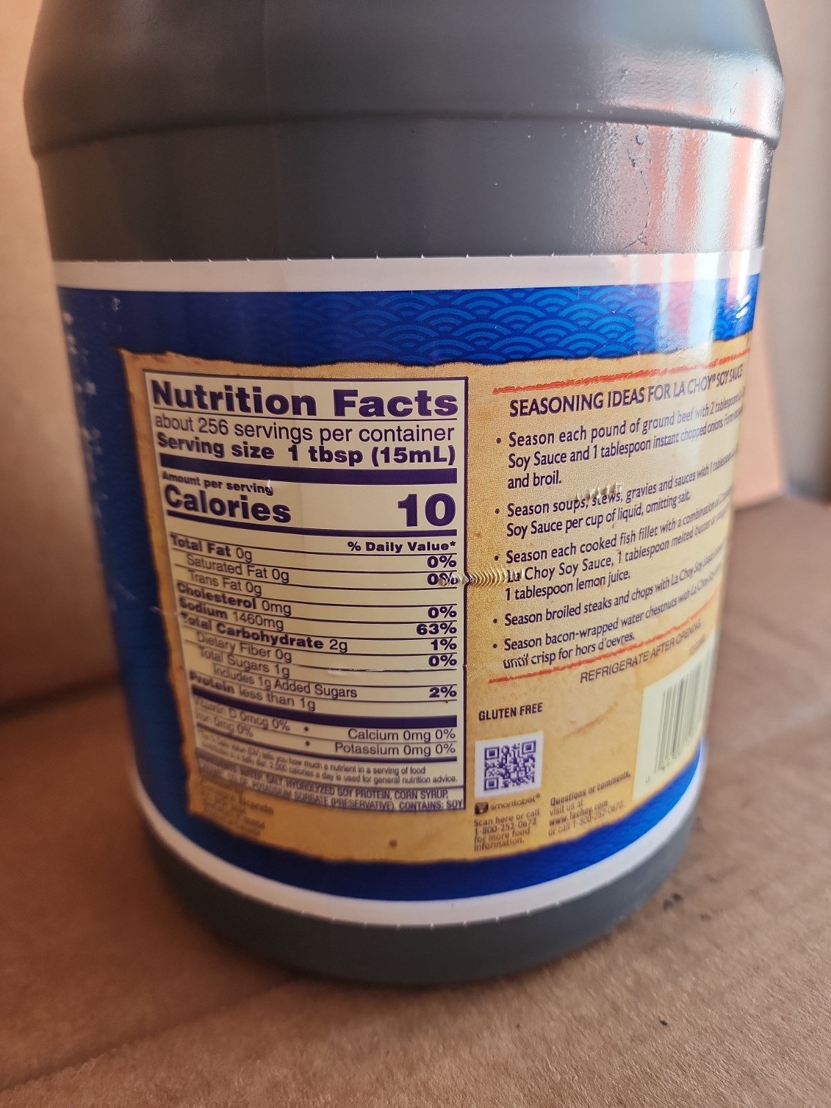 La Choy 1 Gallon Soy Sauce