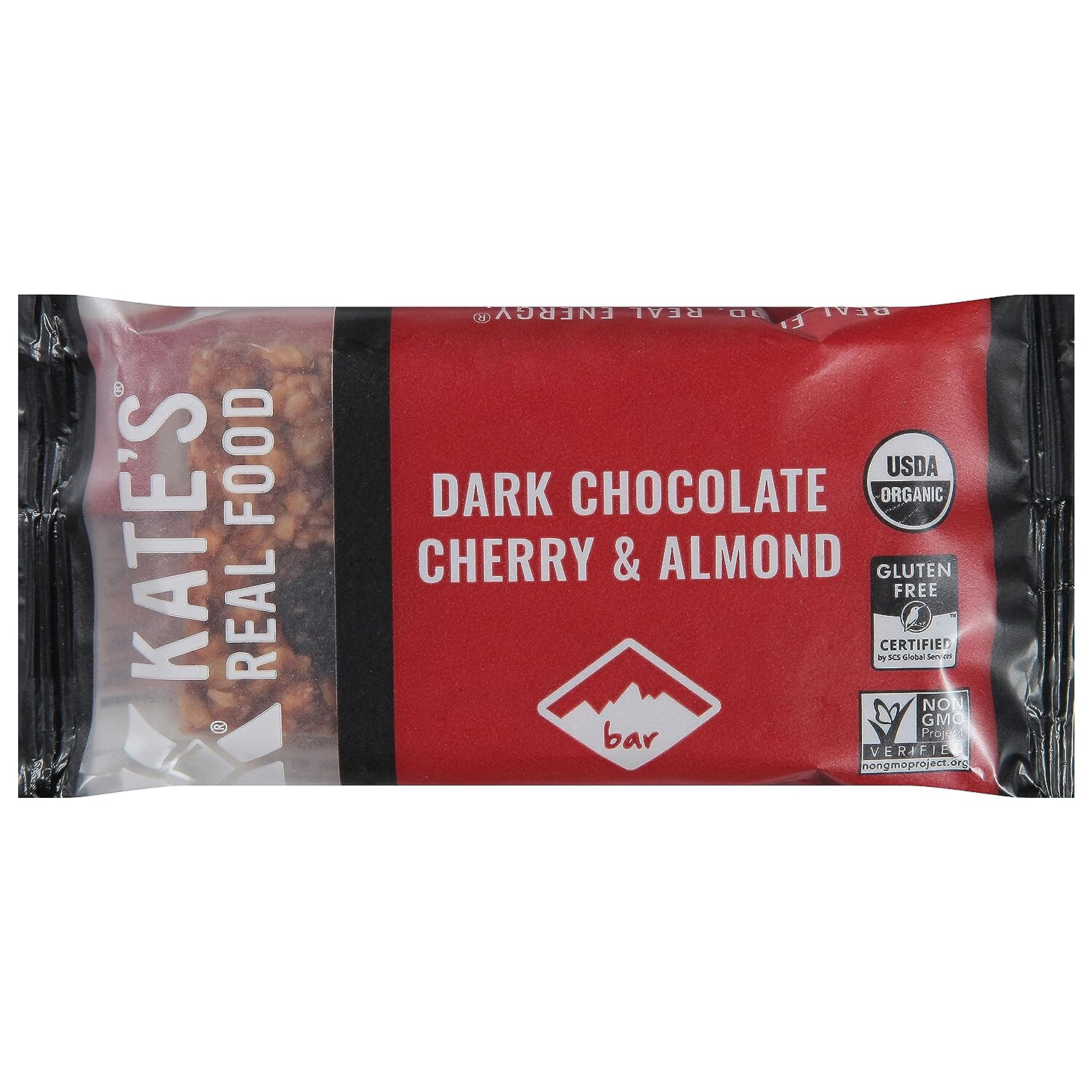 Kate’s Real Food, Organic Dark Chocolate Cherry & Almond, 2.2 Ounces