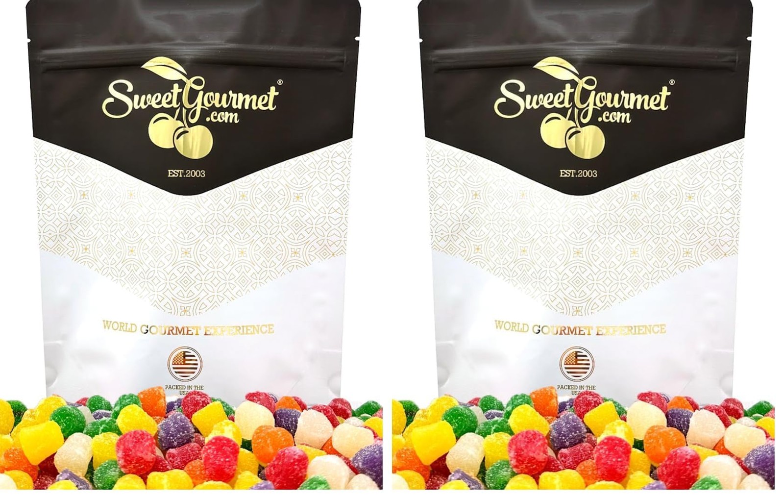 SweetGourmet Spice Drops Candy, Old-Fashioned 1 Pound (Pack of 2), Assorted