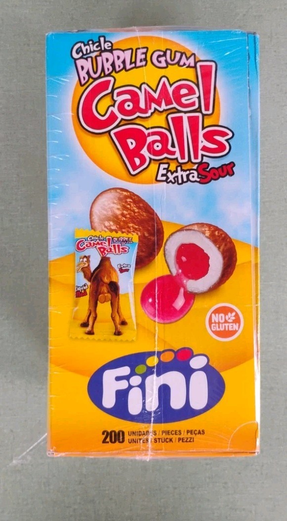Fini Camel Balls Extra Sour 200pc Exp 07/2027