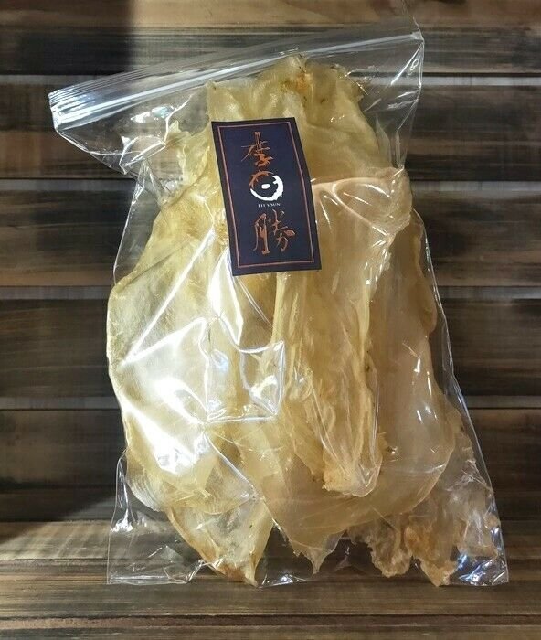 LEE PIH SHENG Dried Striped Bass Fish Maw 150g 李日勝鱸魚花膠