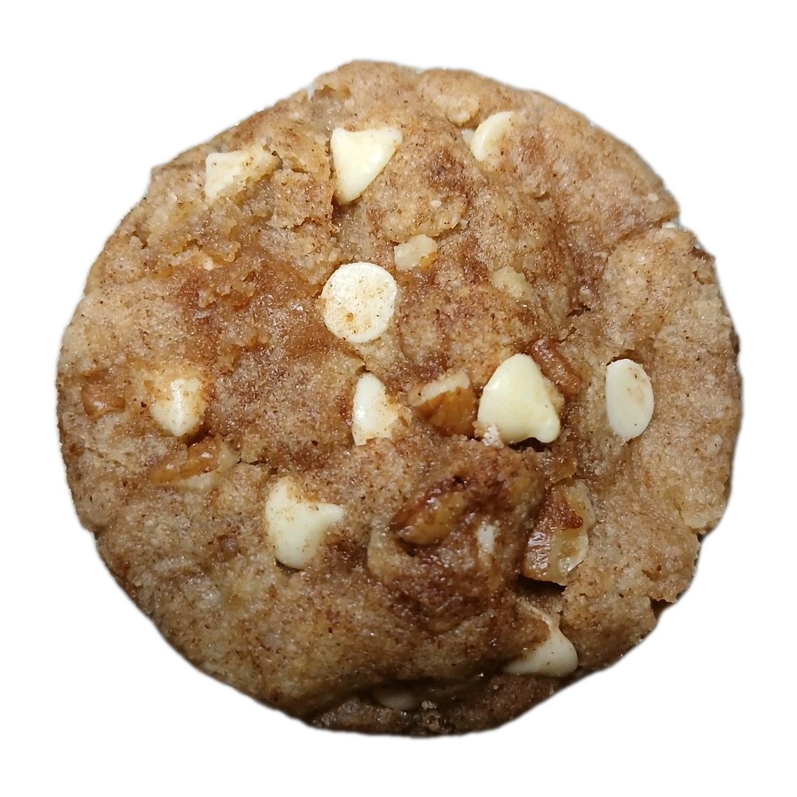 KETO White Chocolate Chip Cinnamon Bun Cookies – Sugar & Gluten Free 1/2 Dozen