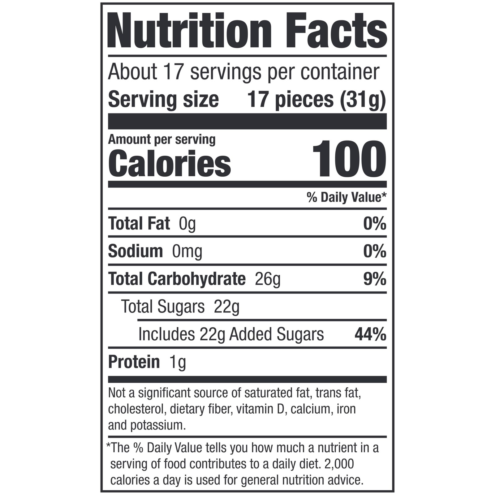 NERDS Gummy Clusters, Candy, Rainbow, Crunchy 18.5 oz (Pack of 1), Multicolor