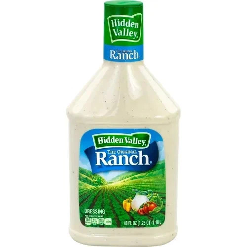 Hidden Valley Original Ranch Salad Dressing & Topping 40 Oz Bottle XL Size 1.18l