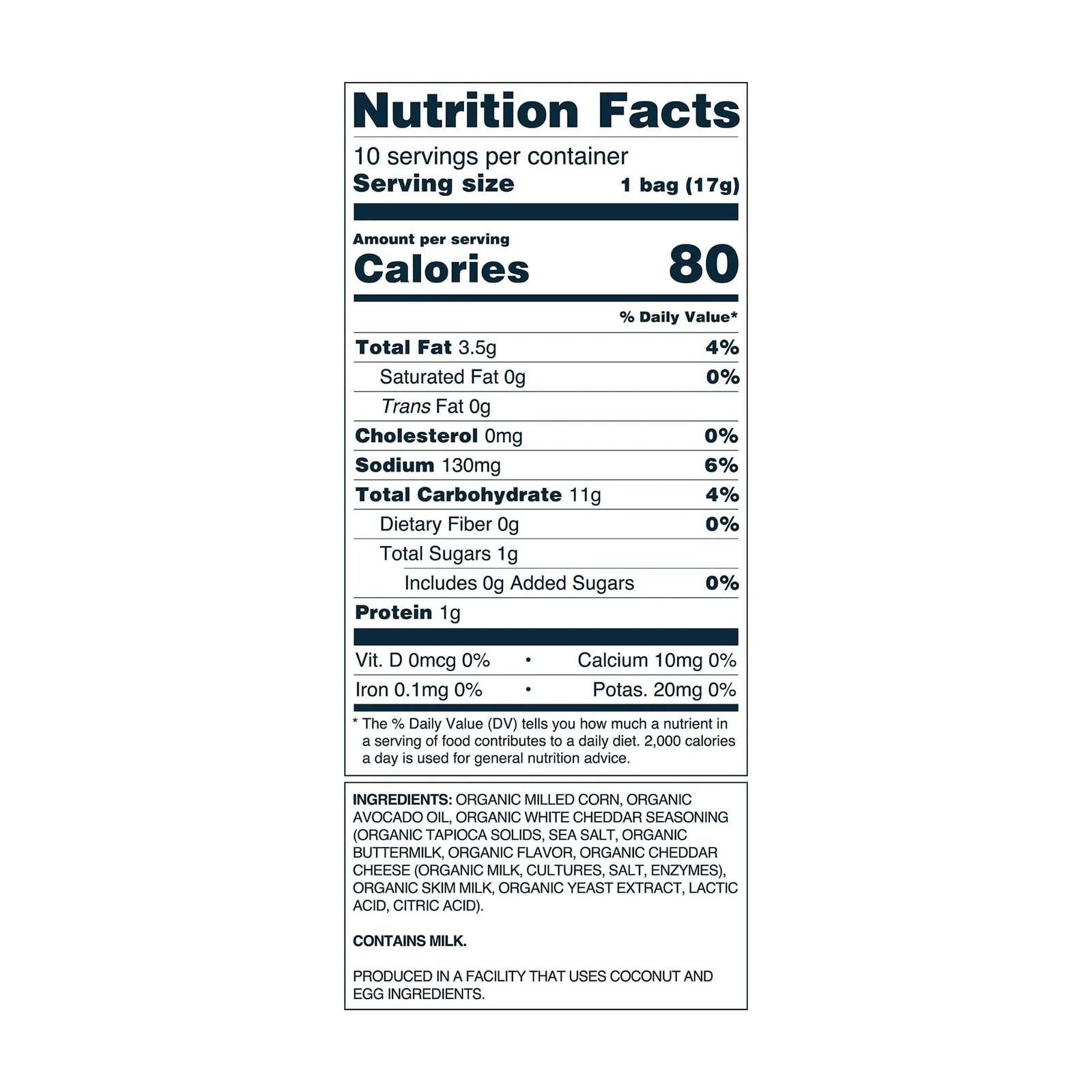 Organic Real Cheddar Space Balls 10Ct, 6 OZ