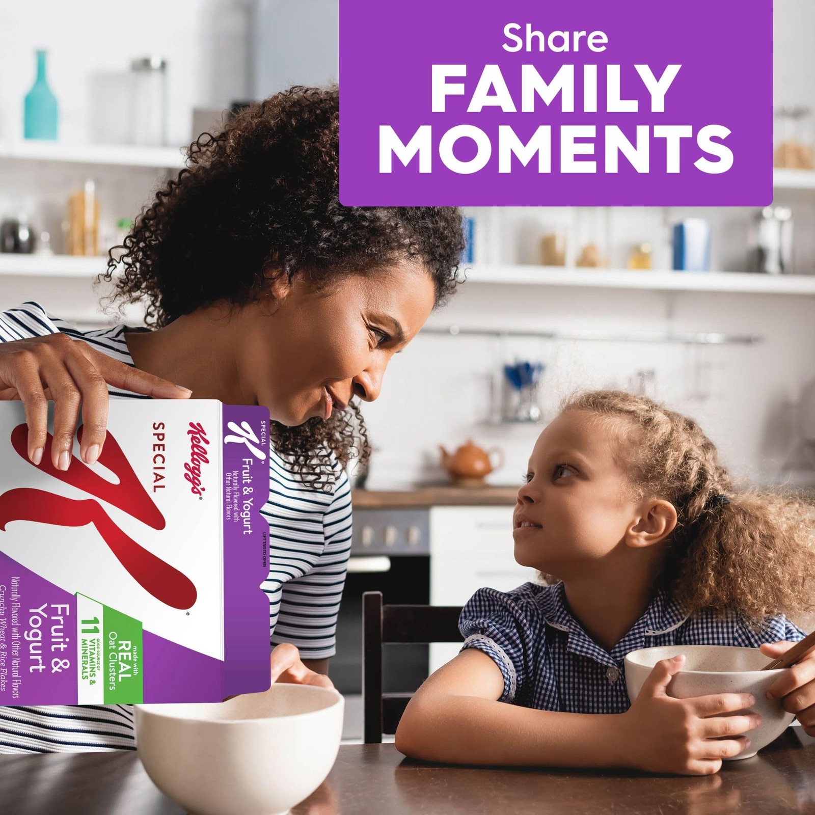 Kellogg’s Special K Breakfast Cereal, Family Breakfast, Fiber Cereal, Family Siz