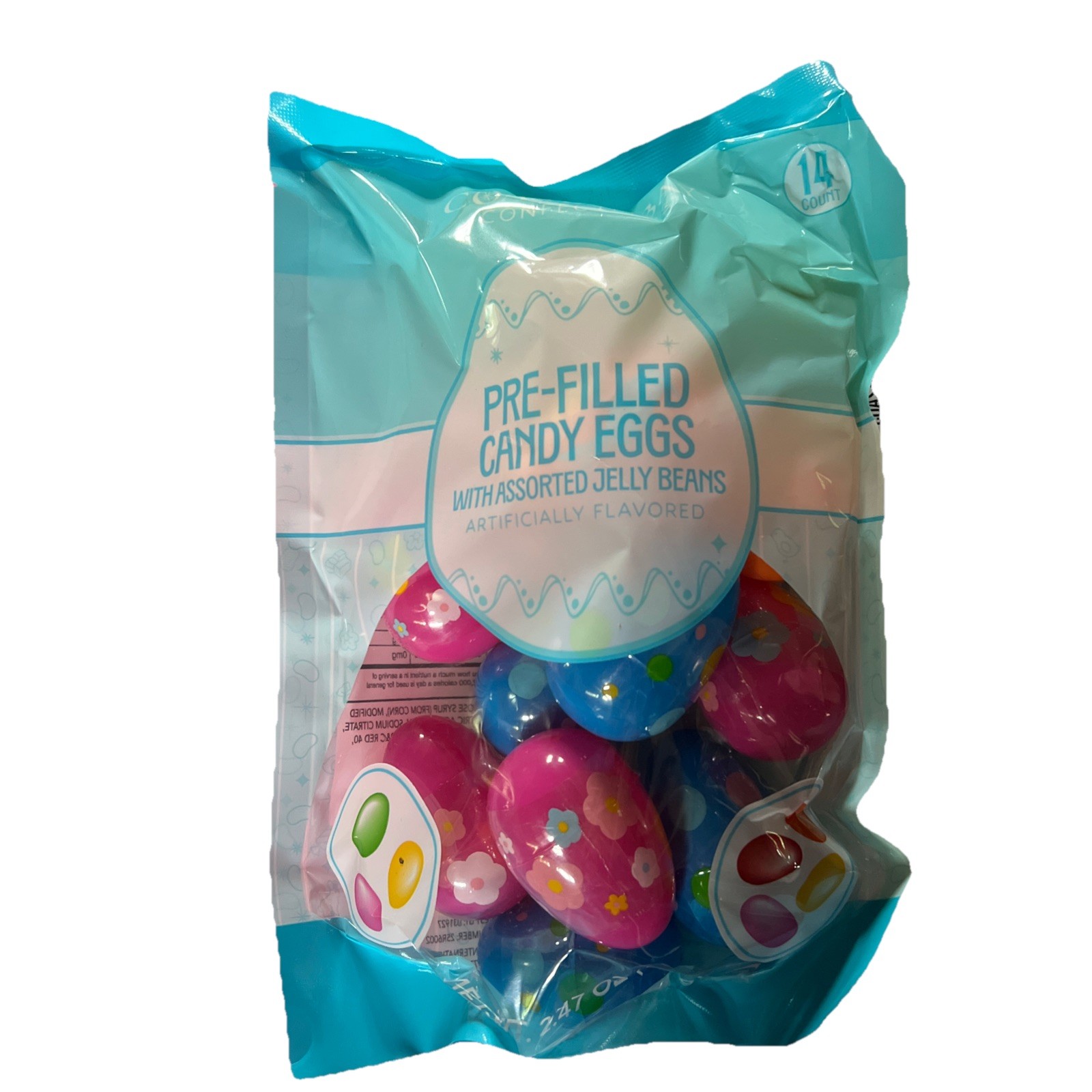 336 Count Pre-filled Plastic Eggs W/ assorted jelly beans Candy Easter