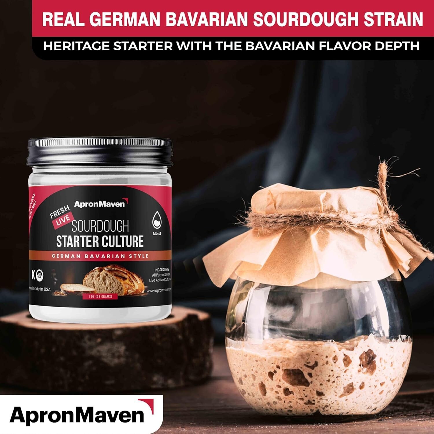 Sourdough Starter Live Active Sour dough Culture German Bavarian Style Liquid