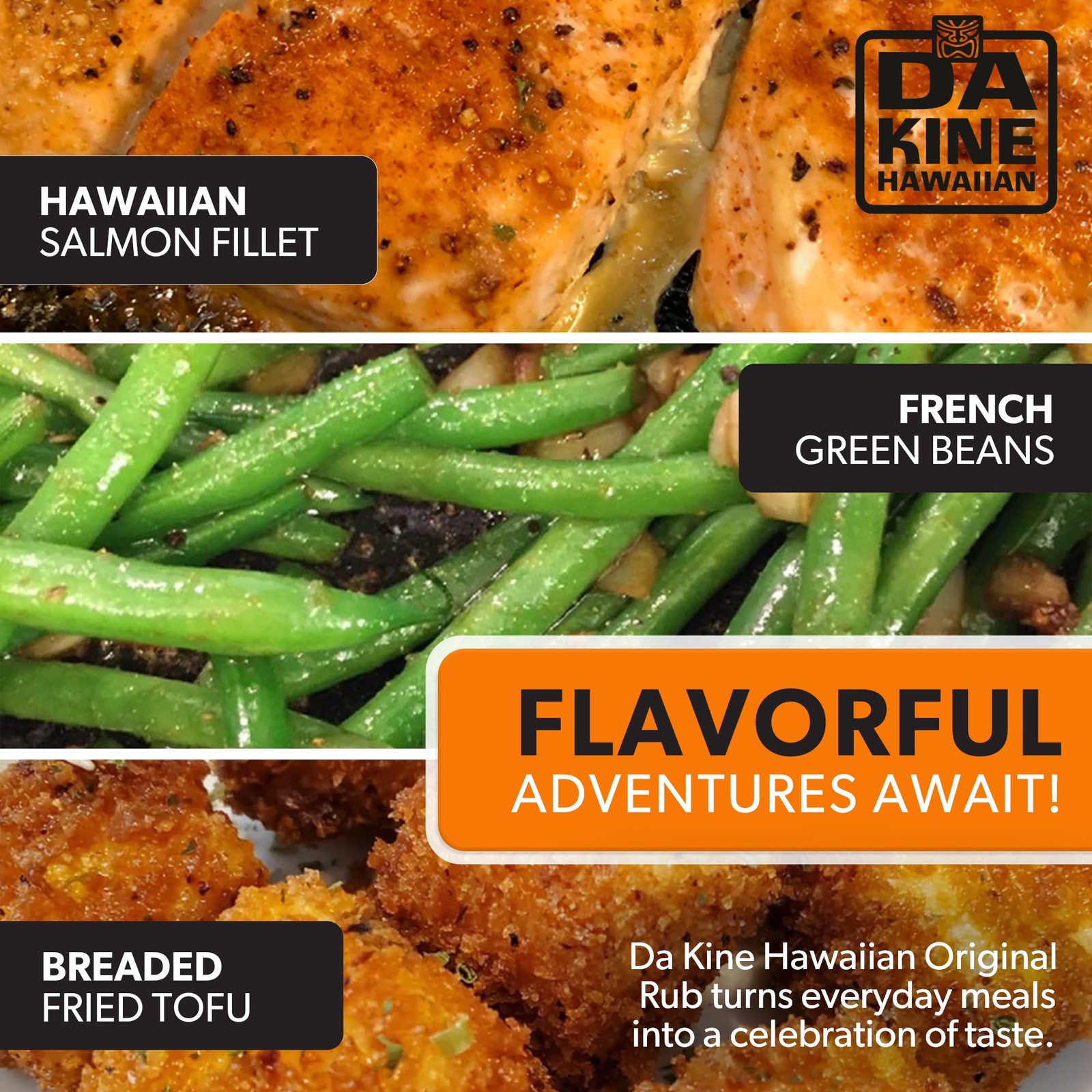 Da Kine Hawaiian Seasoning BBQ Dry Rub – 4 Ounce (Pack of 1), Red