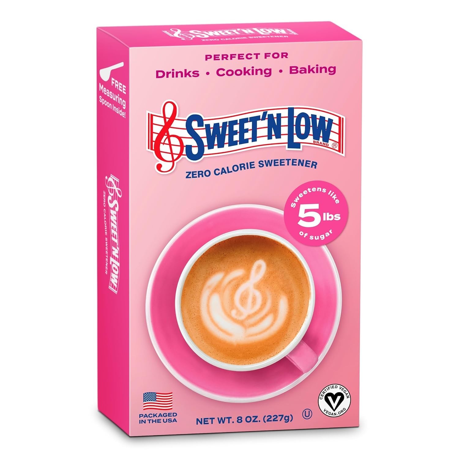 Zero Calorie Sugar Substitute Granulated Powder Compatible with Baking Coffee…