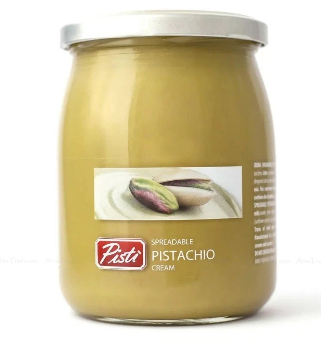 Pisti Cream of Pistachio – 21.2oz Sicilian Artisanal Nut Spread