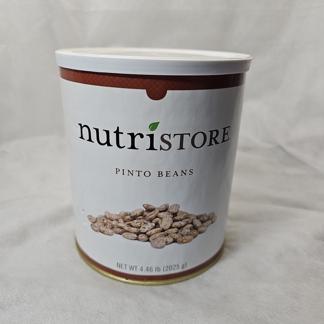 NutriStore Pinto Beans 4.46 lbs Shelf Life 30 Years (Mfg Date 9/17/2015)