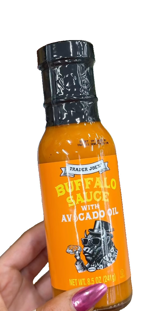 2 Pack Trader Joe’s Buffalo Sauce with Avocado Oil 8.5 oz each Dairy-Free Vegan