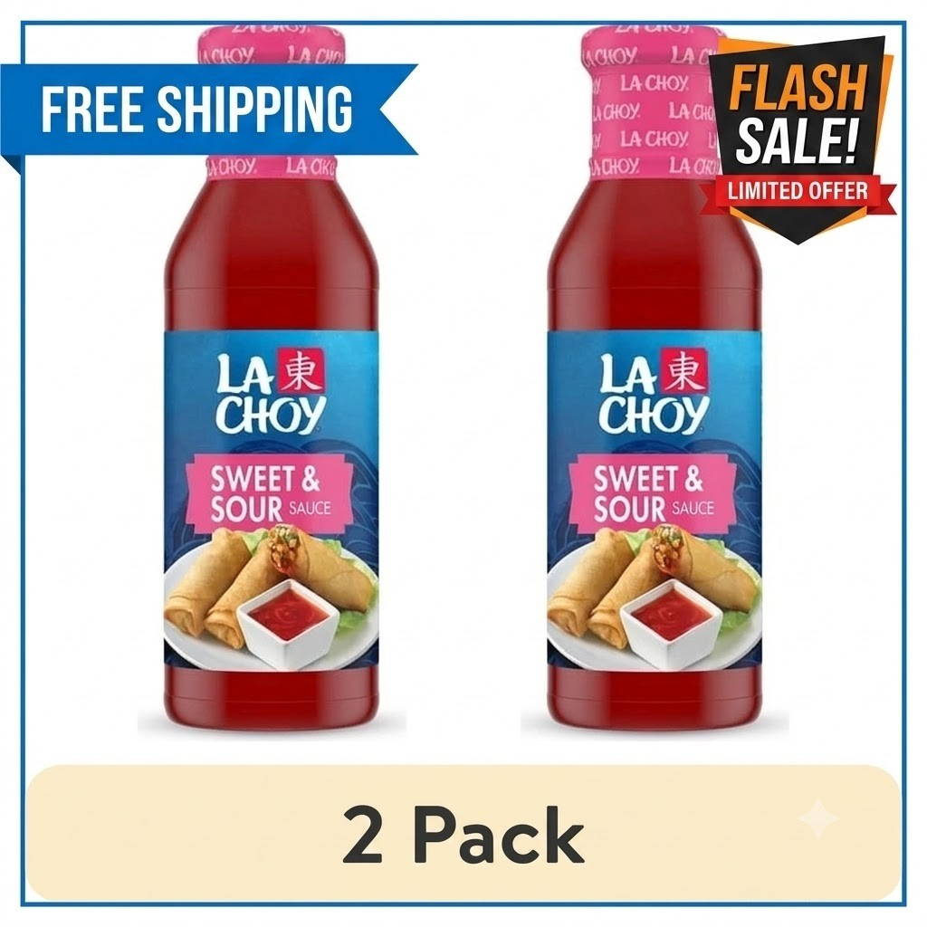 (2 pack) La Choy Sweet and Sour Stir Fry Sauce & Marinade, 14.8 oz.