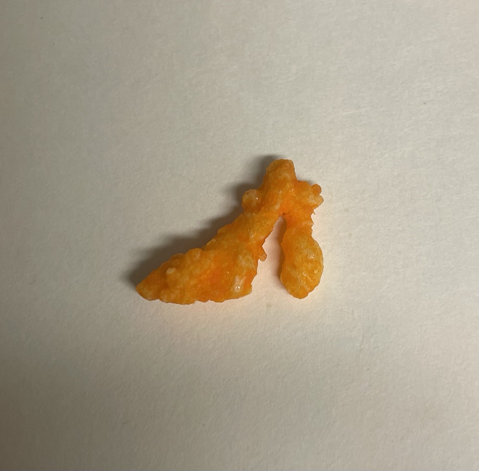 Cheeto shaped like high heel shoe – Cheetos Puffed Snack Piece
