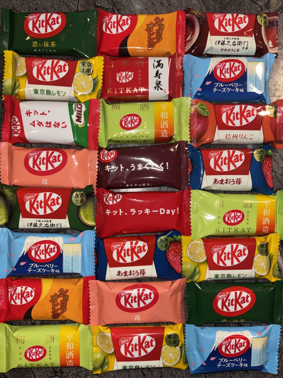 Nestle KitKat Japan Variety Pack 24 Pieces 14 Flavors Limited From Japan