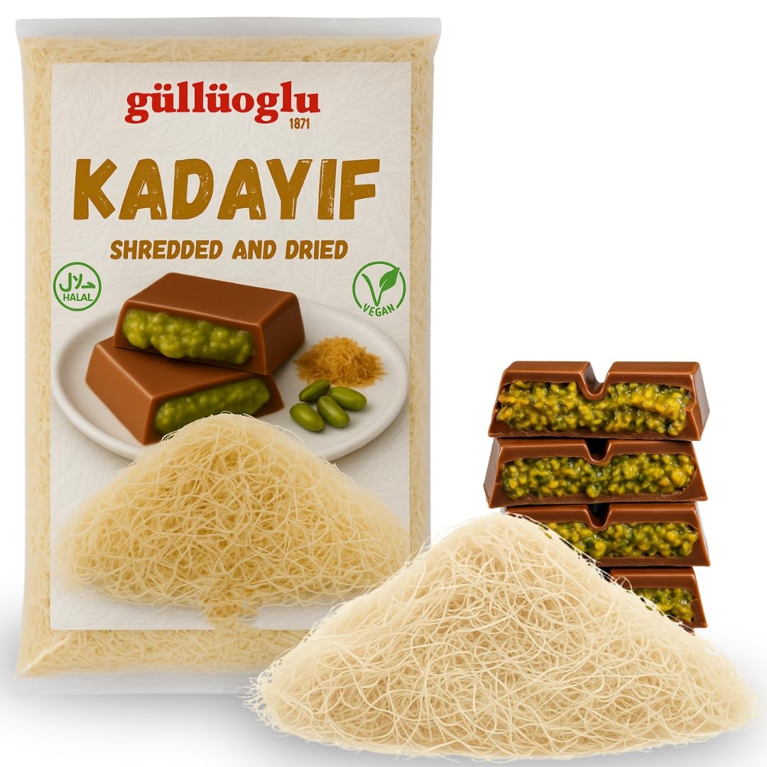 Dried & Shredded Kataifi – 10kg – 22 lb Kadayif Chopped Fillo Dough, Shredded