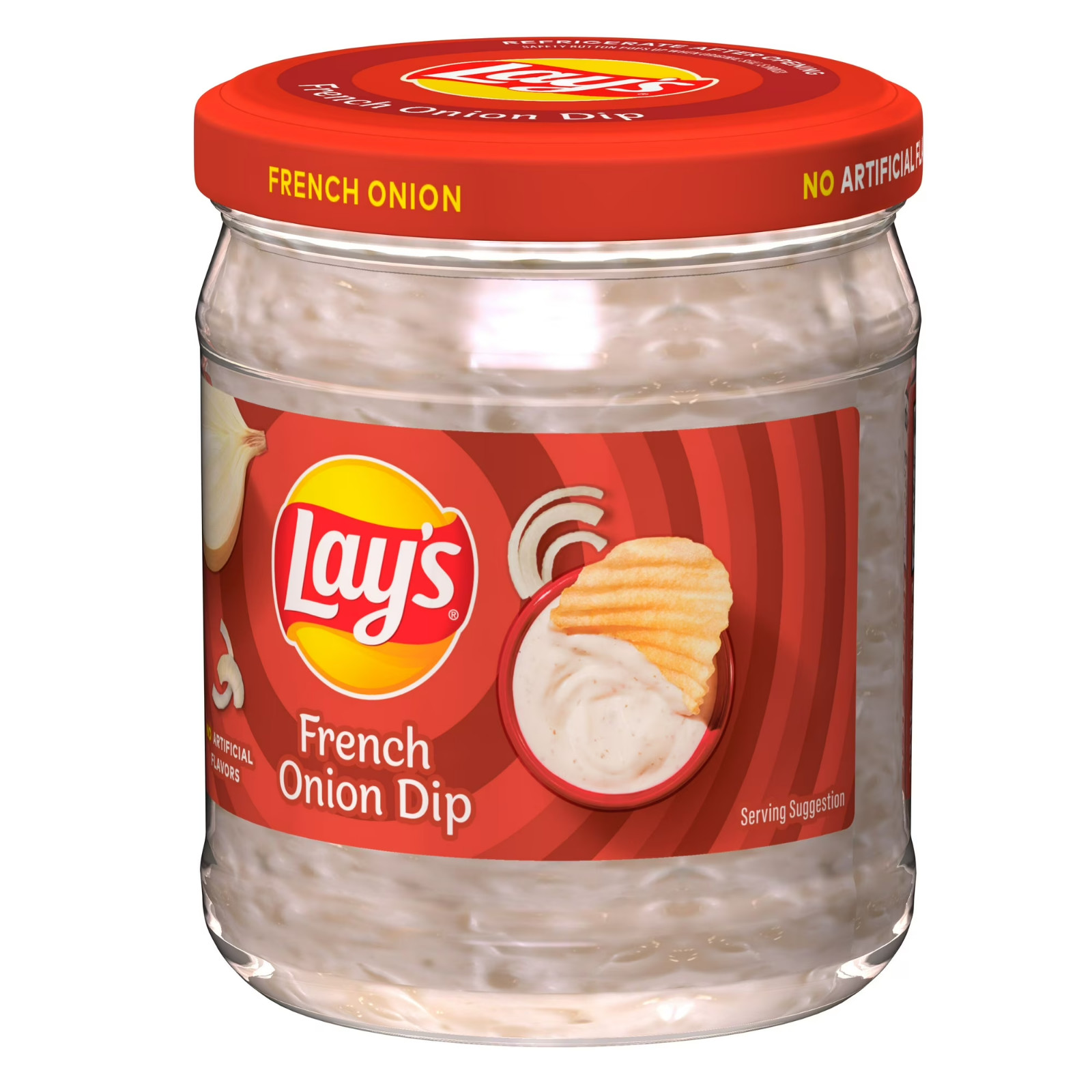 Lay’s Dip French Onion, 15 oz Jar
