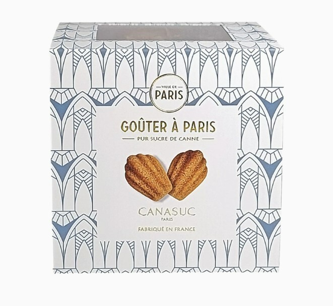Canasuc, «Goûter à Paris» French Molded Madeline-Shaped Sugars in Gift Box