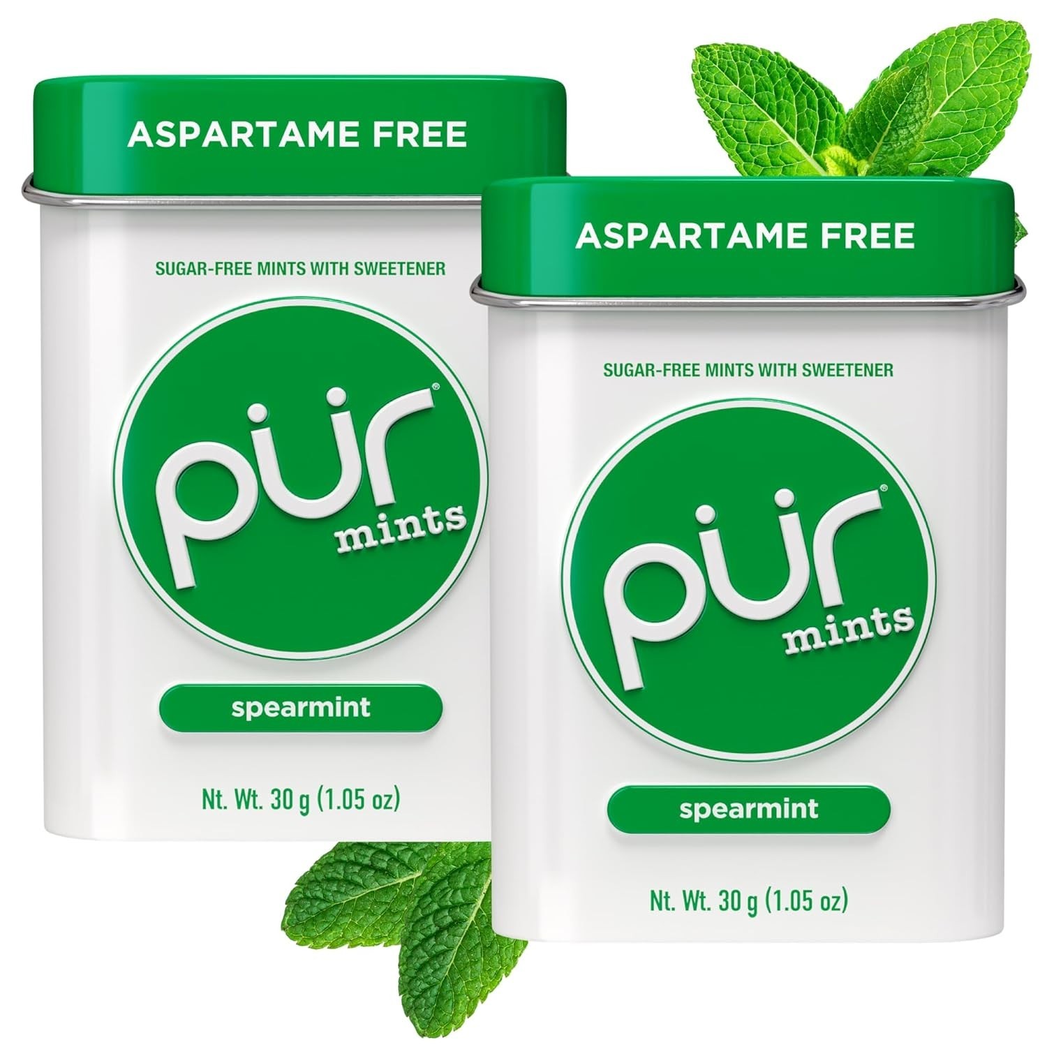 PUR Mints | Aspartame Free | Made with Xylitol | Sugar Free, Free Shipping