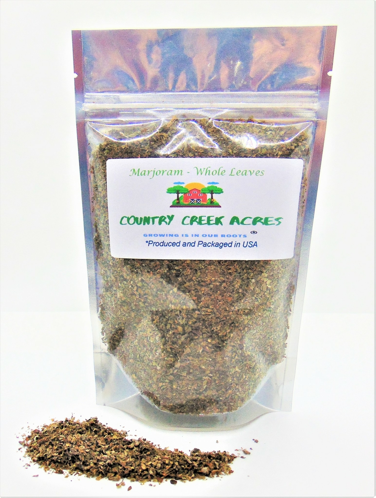 2 oz Marjoram Seasoning Whole Leaves – A Hearty Flavor – Country Creek LLC