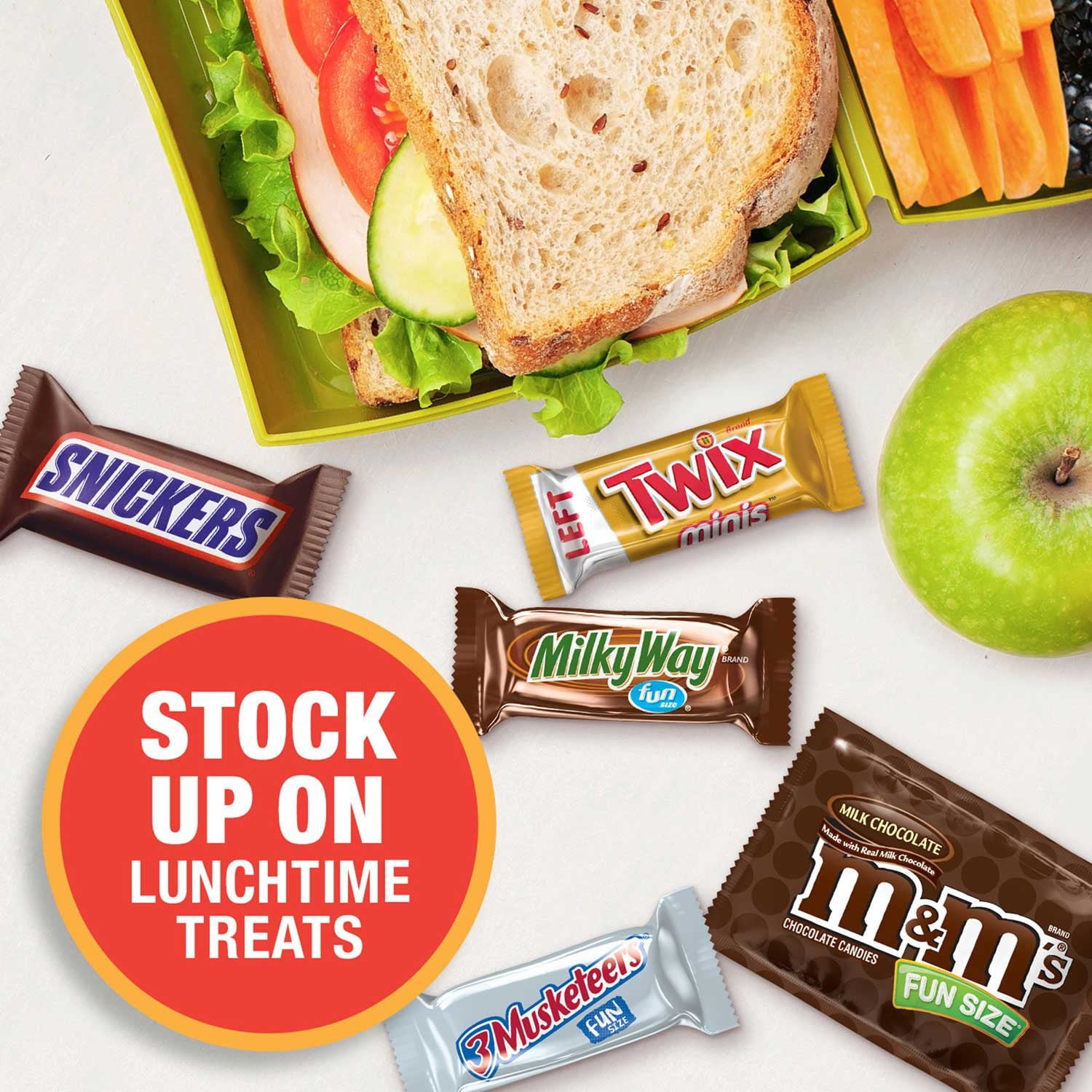 Mars Milk Chocolate Variety Pack Candy, 290 pcs.
