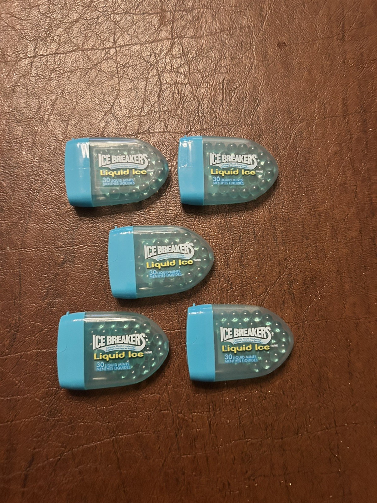 Ice Breakers Liquid Ice-(5) CLASSIC BREATHMINT! Discontinued!
