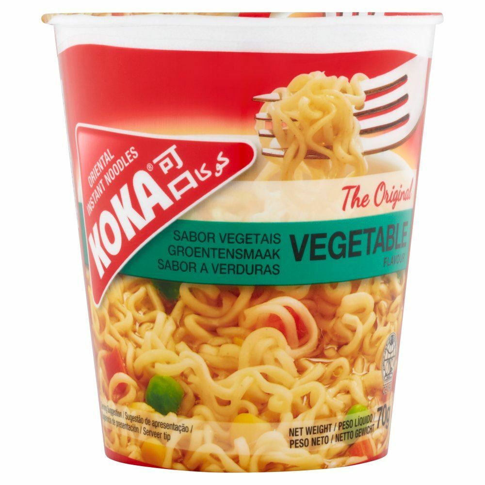 Koka Vegetable Flavour Cup Noodles – 70g – Pack of 1