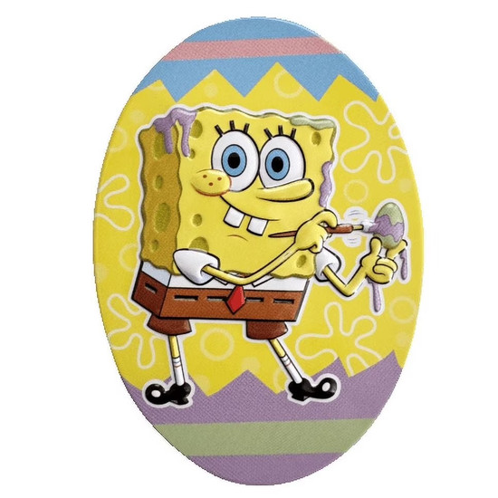 SpongeBob SquarePants Eggstra Sours Candy Tin Easter Sour Strawberry Treat
