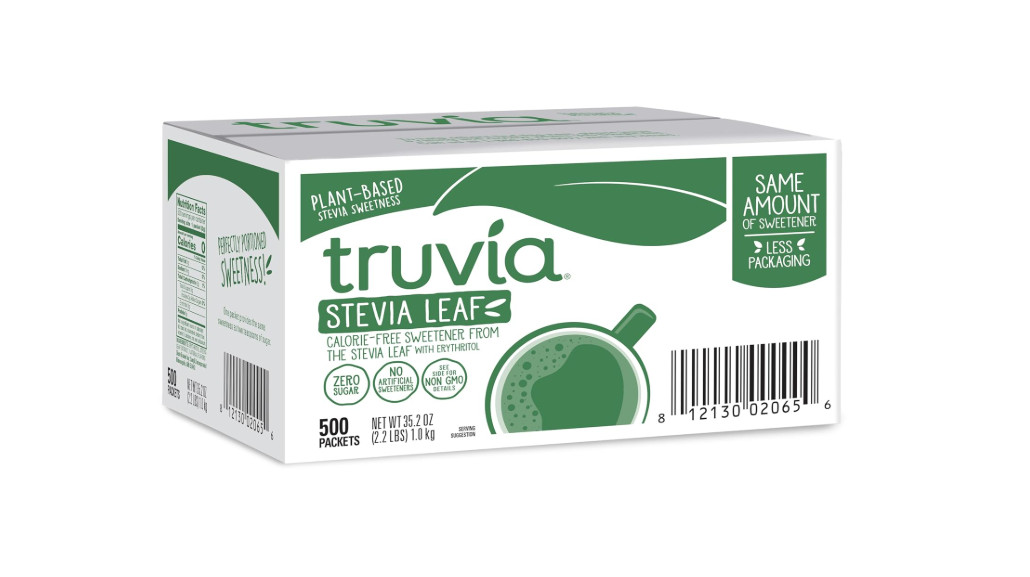 Truvia Natural Stevia Sweetener Packets, 35.2 Ounce, 500 Count (Pack of 1)