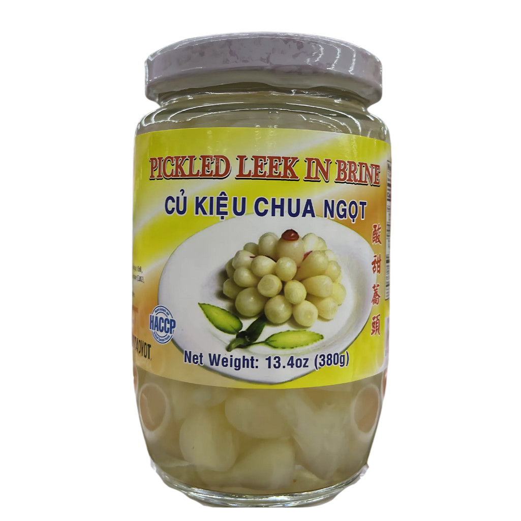 Swan Brand Picked Leek in Brine 13.4 oz ( Củ Kiệu Chua Ngọt )
