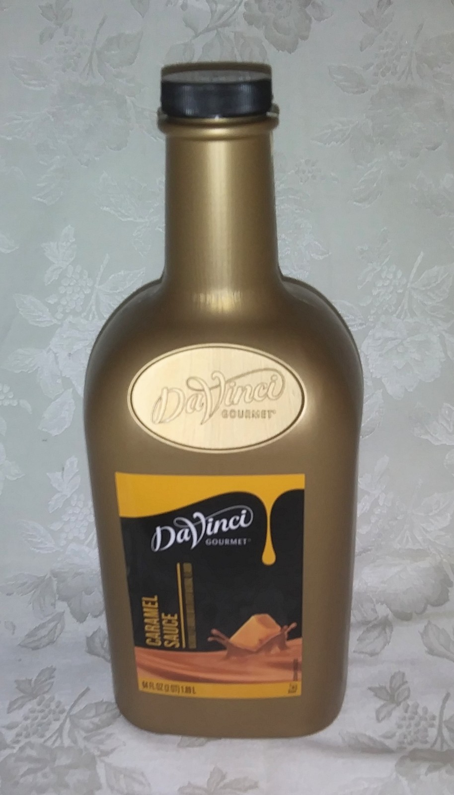 DaVinci Gourmet Caramel Flavoring Sauce 64 Fl Oz (1/2 GALLON) Bottle Jug New