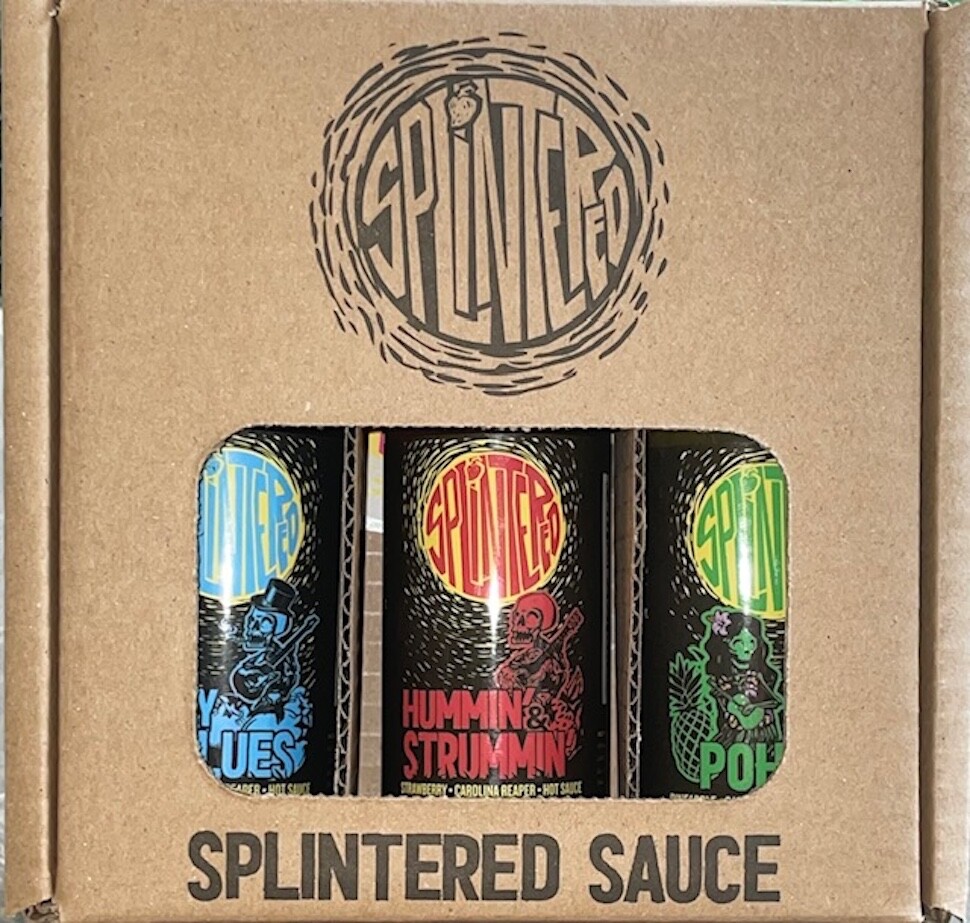 Splintered Sauce | Splintered Trio | Hot Sauce 3-Pack