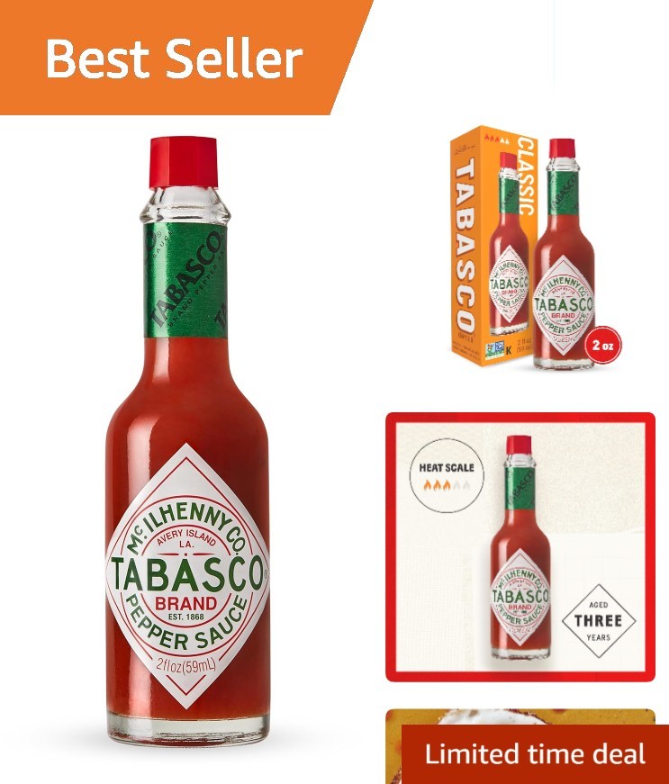Handcrafted Classic Red Pepper Sauce – 2 oz Gluten-Free & Delight