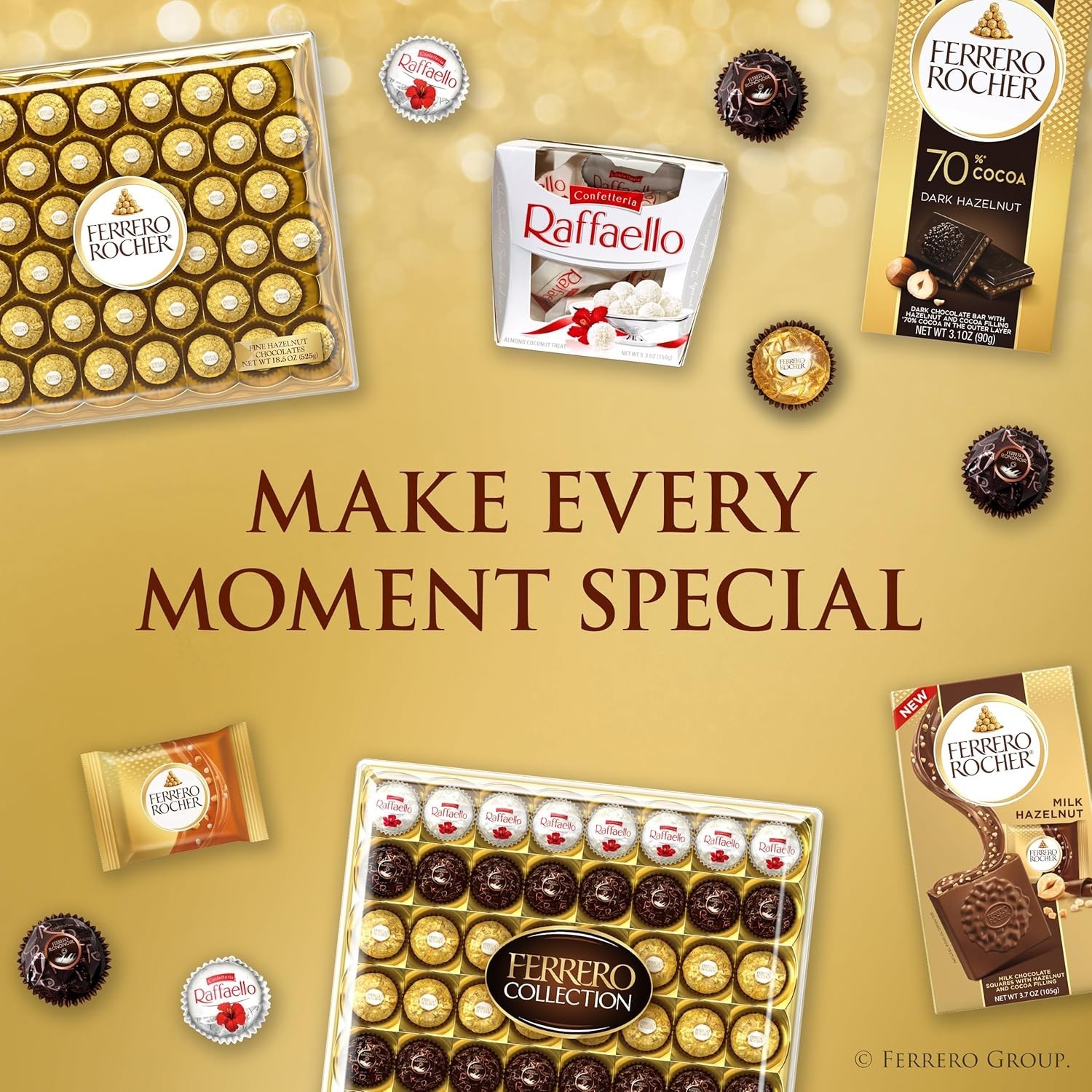 Kosher Gourmet Hazelnut Chocolate Gift Box – Perfect for All Ages & Occasions