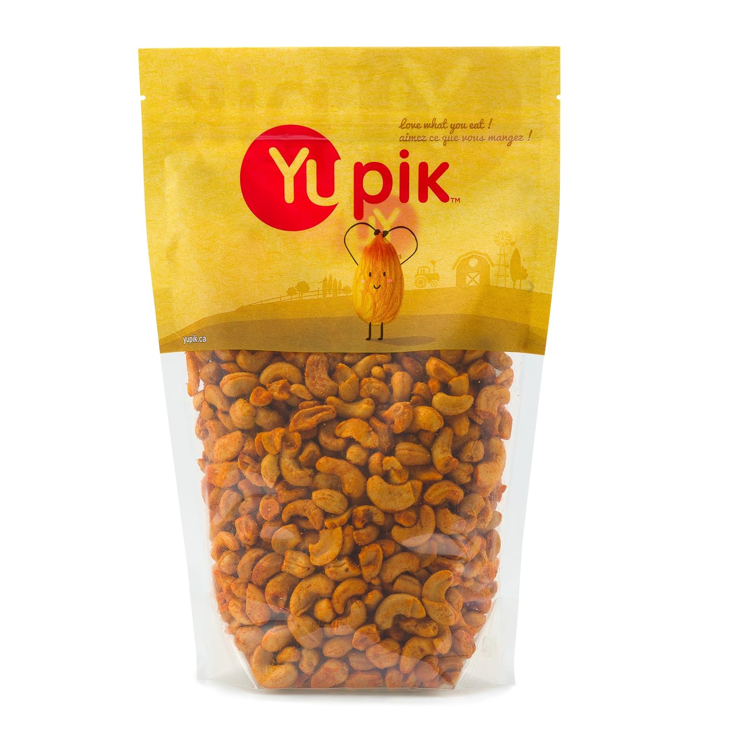 BBQ Cashews, 2.2 Lb (35.2 Oz), Kosher, Vegan, Roasted Salted Nuts, Seasoned Nuts